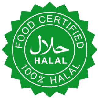100% Halal Certified
